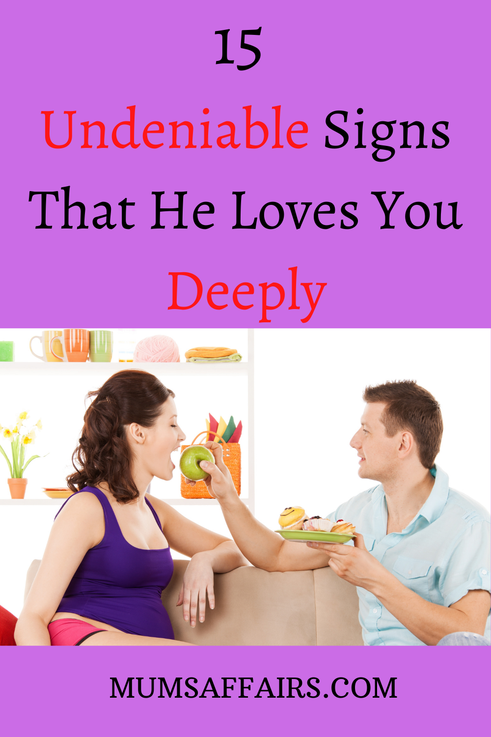 A man deeply signs loves you 7 Signs