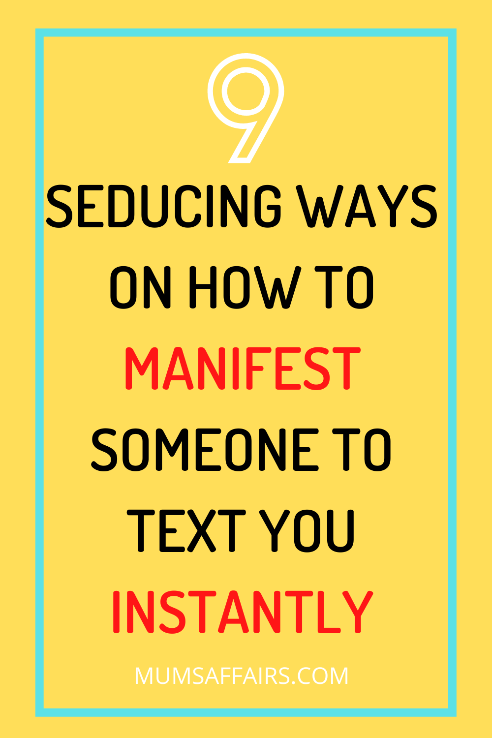 how to manifest someone to miss you and text you