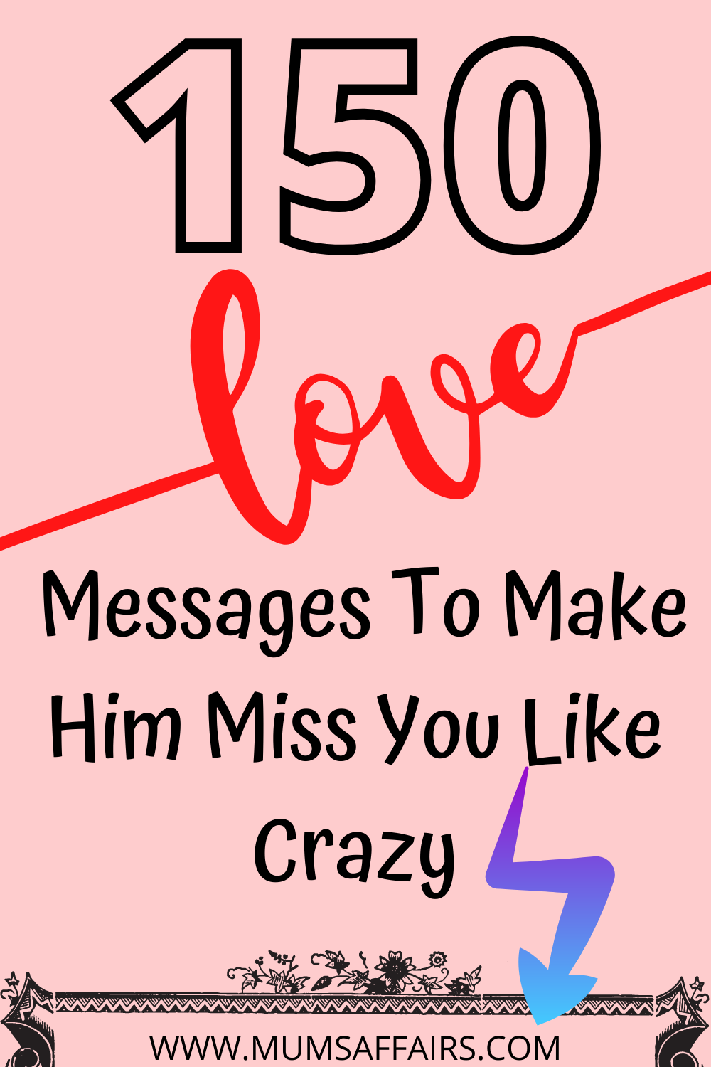 miss you love messages