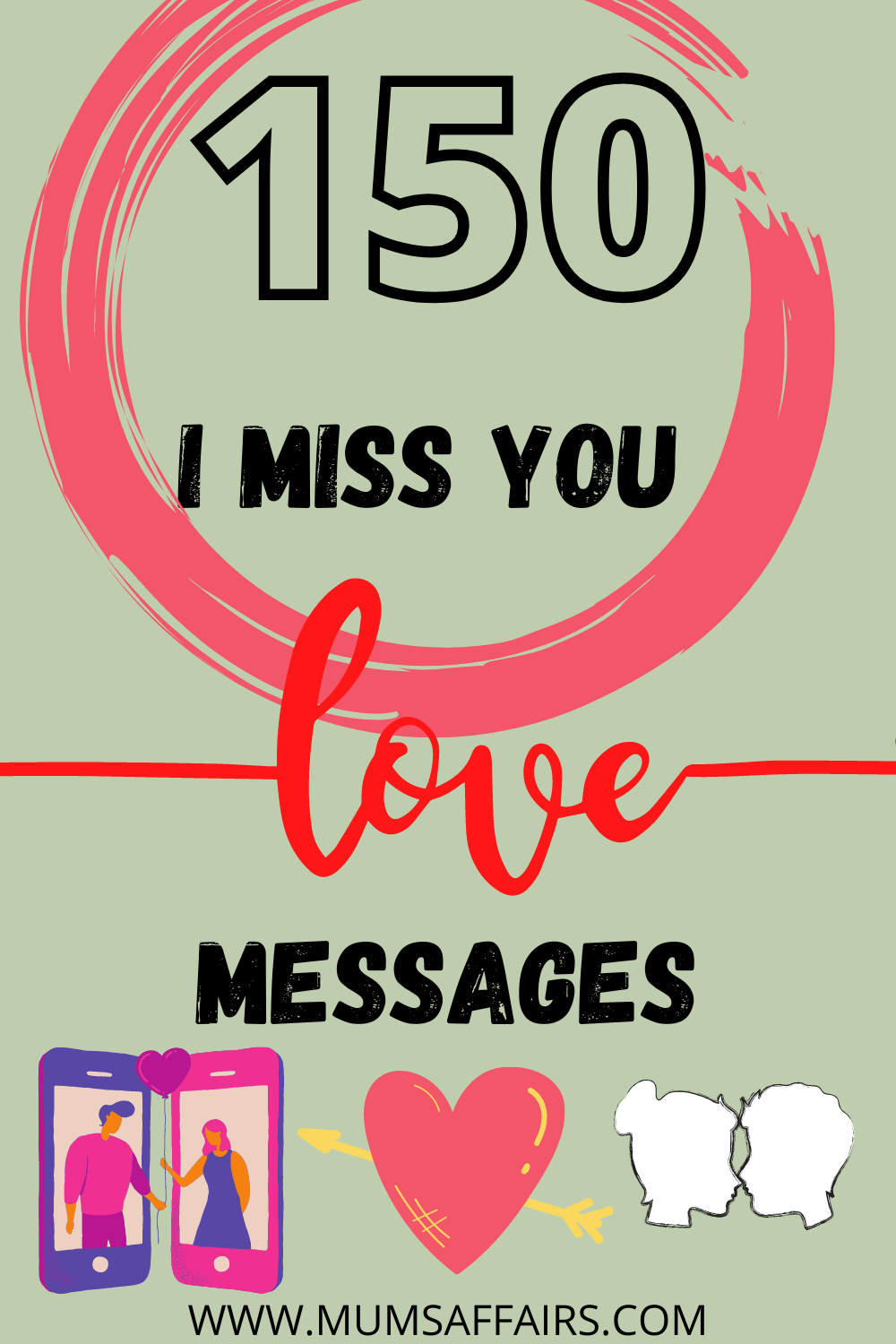 i miss you love romantic messages for him