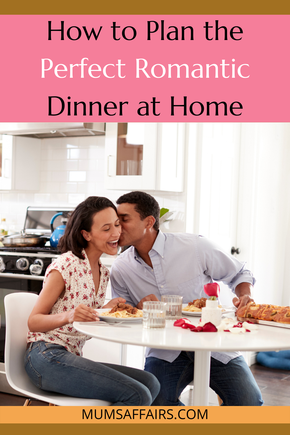 sweet way to Plan The Perfect Romantic Dinner At Home